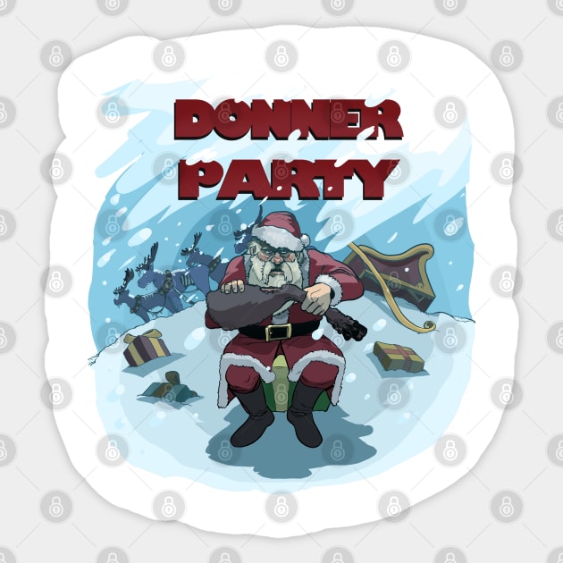 Donner Party Sticker by Gigglemug